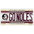 thumbnail image 2 of Florida State Seminoles NCAA "GO NOLES" License Plate, 2 of 3