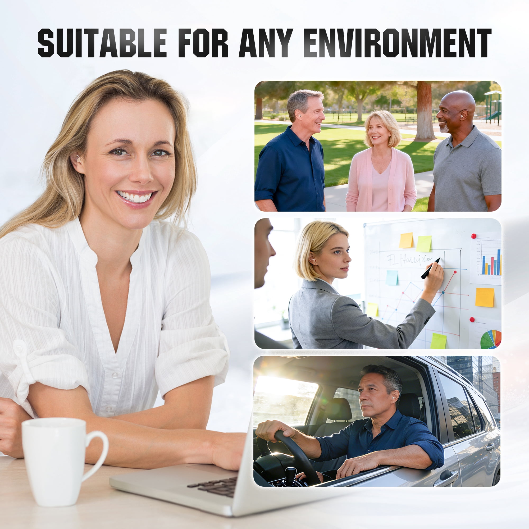 iadr OTC In-Ear Hearing Aids – Effortless Clarity, Discreet & Rechargeable