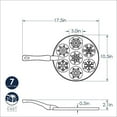 thumbnail image 5 of Nordic Ware Falling Snowflake Pancake Pan, 5 of 5