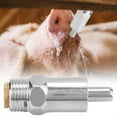 thumbnail image 3 of Stainless Steel G1/2 Inch Poultry Feeder Water Drinking Dispenser for Farm Use, 3 of 8