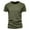 Army Green, variant on Prolriy Shirts for Men, Mens Cotton Short Sleeve Color T Shirt Comfortable Top Mens Shirts Army Green L