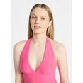 thumbnail image 3 of No Boundaries Halter Maxi Dress, Women's & Women's Plus Sizes XXS-4X, 3 of 4