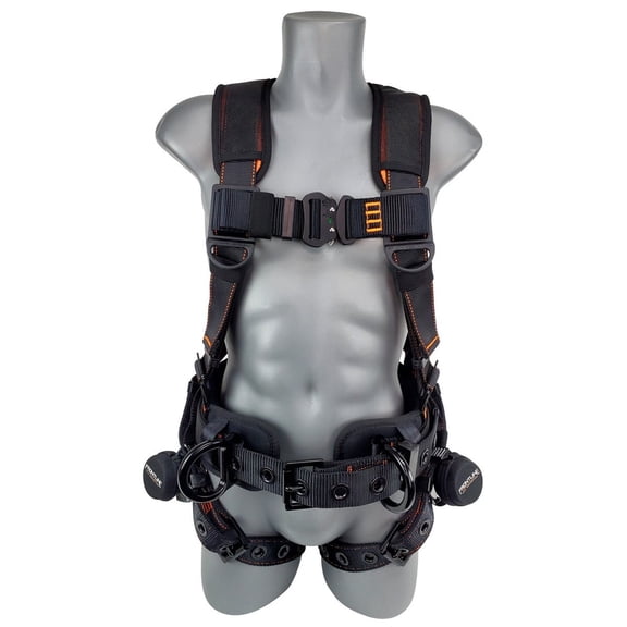 Frontline 110CTB Combat Lite Full Body Harness all Aluminum Hardware and Suspension Trauma Straps