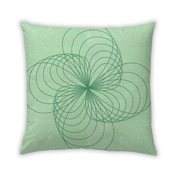 Ahgly Company Outdoor Square Contemporary Throw Pillow, 18 inch by 18 inch