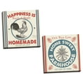 thumbnail image 1 of Gango Home Decor Contemporary Sweet Farmhouse I & II by Pela Studio (Ready to Hang); Two 16x16in Hand-Stretched Canvases, 1 of 5