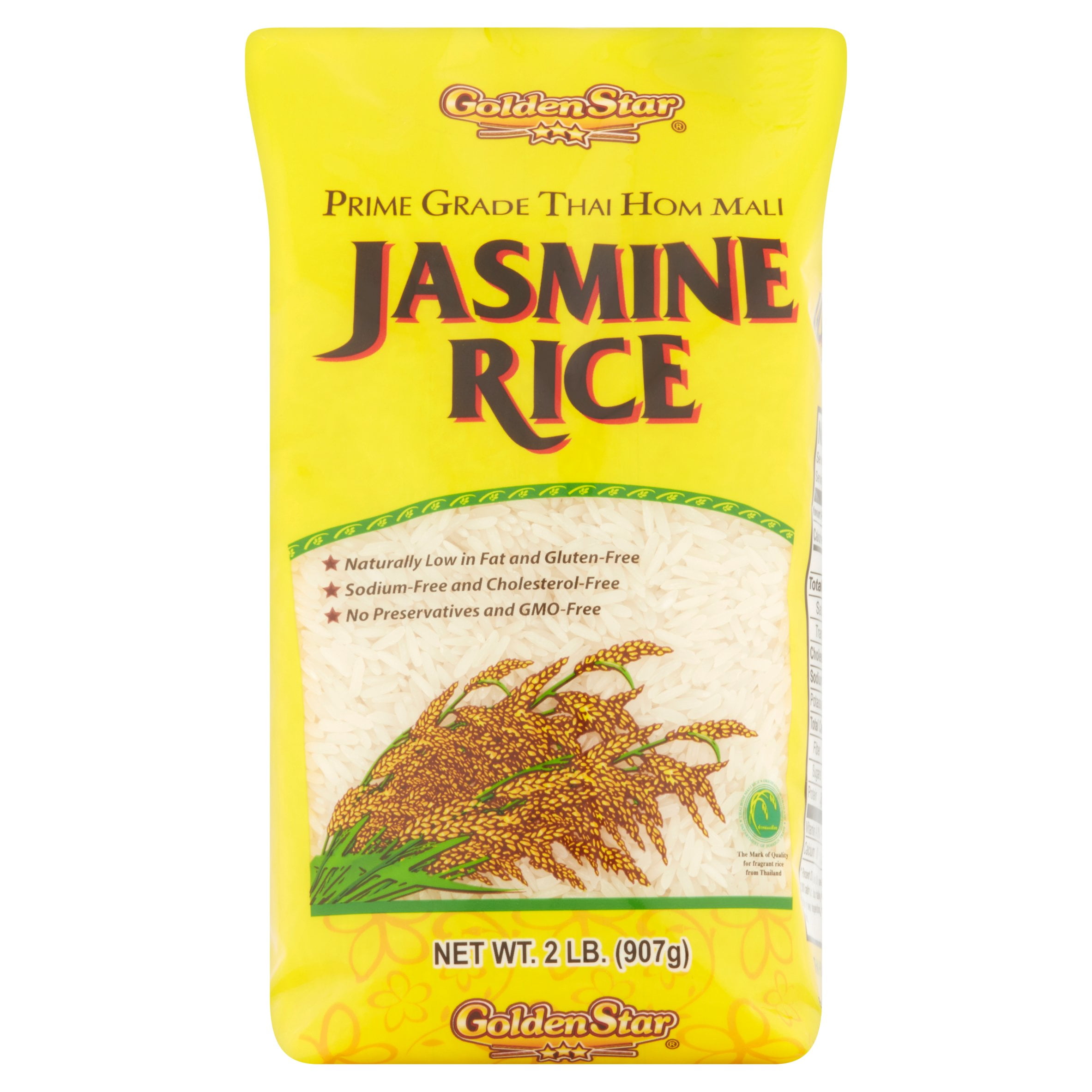 Golden Star Jasmine Rice, 2 lbs by Golden Star Trading, Inc.