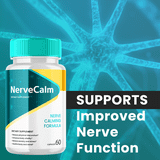 NerveCalm Advanced Formula Nerve Support Vitamin Supplement All Natural ...