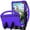 Purple, variant on Kids Case for Samsung Galaxy Tab S9 FE Plus, Galaxy Tab S9 FE+/S9 Plus/S8 Plus/S7 Plus/S7 FE 12.4 Inch Case, Dteck EVA Handle Grip Stand Shockproof Case with Carrying Strap/S Pen Holder,Purple