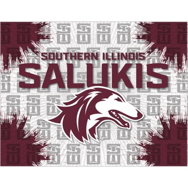 Southern Illinois Salukis 24" x 32" Printed Canvas Art