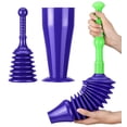 thumbnail image 1 of Paquete Plumger Bundle Luigi's para inodoro y lavabo de alta resistencia con soporte, 1 of 7