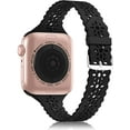 thumbnail image 1 of Correa de silicona de encaje Compatible con Apple Watch Correa de 38 mm Señoras Slim Fit Estrecho MFZFUKR CZDZ-HY156-1, 1 of 5