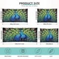 thumbnail image 3 of GZHJMY Beautiful Peacock Plush Pillow Case,Zippered Bed Pillow Pillowcases,Super Soft and Cozy Pillowcase Covers for Sleep - Standard Size 20x26in Home Decor, 3 of 7