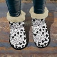 thumbnail image 2 of Whosucclay Flannel Womens and Girl Snow Boots Ankle Booties Waterproof Winter Boots Slip on Fashion Boots No Slip Boots, 2 of 6