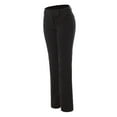 thumbnail image 3 of Made by Olivia Women's Stretchy Relaxed Boot-Cut Office Pants Trousers Slacks, 3 of 4
