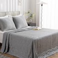 thumbnail image 7 of CHOSHOME Gray Bed Blanket, Queen - Lightweight, Absorb Heat, 7 of 7