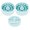 3pcs, variant on Small Tube Holder Insert in Silicone, 3.88 Inch Round Vial Separator for Cylinder Storage, Travel Ready