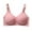 Pink, variant on Taqqpue Pregnant Women's Breastfeeding Bra Solid Color Cotton Pre Opening Button Breast Feeding Bra Maternity Sleep Bras