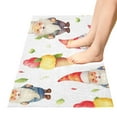 thumbnail image 5 of Bath Mat Soft Plush Non-Slip Absorbent Bathroom Rugs 39"x20" Dwarf and Ice Cream, 5 of 8