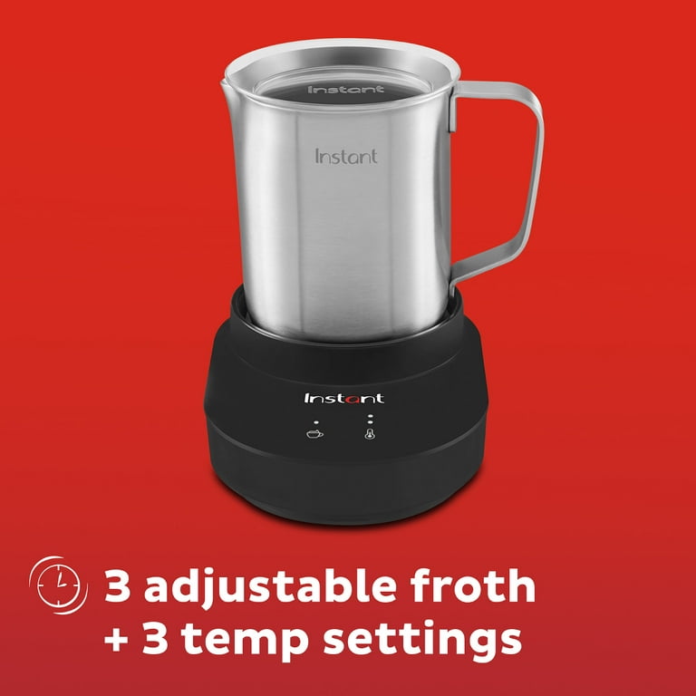 Instant Pot Milk Frother, 4-in-1 Electric Milk Steamer - Certified