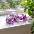 thumbnail image 5 of Halloween Flying Dragon Ornament Natural Stone Gothic Decor Crystal Gravel Dragon Statue Halloween Festival Gift Home Desk Shelf Table Decoration Spooky Haunted House Party Display, 5 of 6