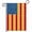 D, variant on XaaKee Garden Flags, Blue Irises American Flag Motif Spring Garden Flag, Double-Sided High-Quality White Linen Small Garden Flags, Front Yard Patio Decor, 12x18Inch