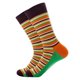 thumbnail image 4 of Funny socks for men, colorful and interesting patterns, combed cotton, office socks, cool mid-calf, unique and eye-catching patterns (5 pairs)B, 4 of 5