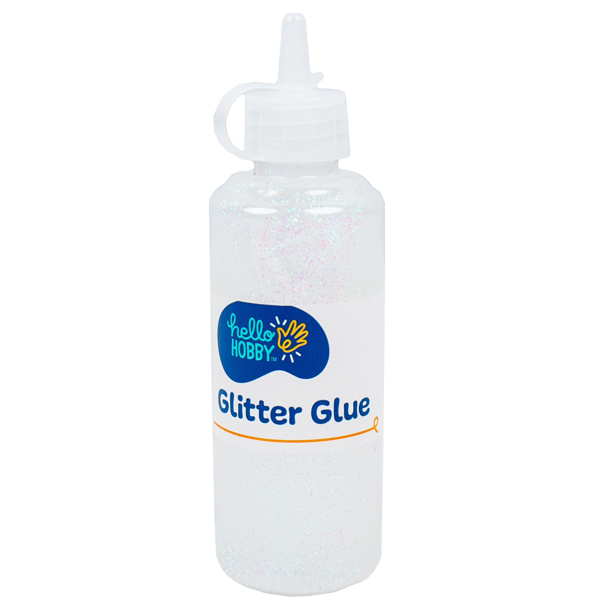 Hello Hobby Iridescent Glitter Glue, 2.9 oz., Boys and Girls, Child, Ages 6+