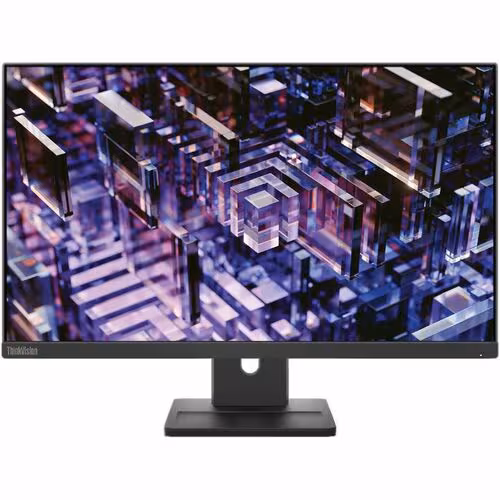 thumbnail image 1 of Lenovo ThinkVision E24q-30 24", 2560 x 1440, Raven Black, 63ECGAR2US, 1 of 5