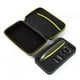 thumbnail image 5 of Organizador de afeitora Eléctrica, Diseñado para, Estuche de Vije Con Correa de Mano, Bolsa de Malla para Accesorios, Negro Verde, 5 of 7