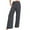 Gray, variant on Mchoice Womens Pants Loose Wide Leg Cotton and Linen Pants High Waist Straight Solid Color Lightweight Outdoor Hiking Pants