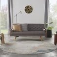 thumbnail image 3 of Nourison Rustic Textures Vintage Indoor Area Rug Grey/Blue 5'3" x round, 3 of 10