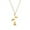 Gold, variant on Fmlxio Birthstone Necklace for Women Jewelry Women Rose Necklace Rose Flower Pendant Necklace Neck Chain Jewelry Clearance Under $5
