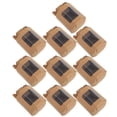 thumbnail image 4 of 10 cajas de papel kraft para cupcakes: cajas de regalo con ventana transparente, soportes individuales para cupcakes y asa incorporada para fiestas, bodas, cumpleaños y festividades., 4 of 5