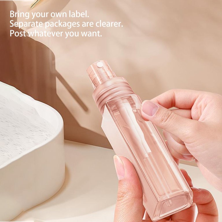 4 Pack Travel Bottles Leak Proof Refillable Dispenser Set for