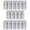 10.5cm mixed color, variant on 100Pcs Plastic Childrens Paint Brushes In Various Sizes Great For Crafts And Artistic Learning Paintbrush