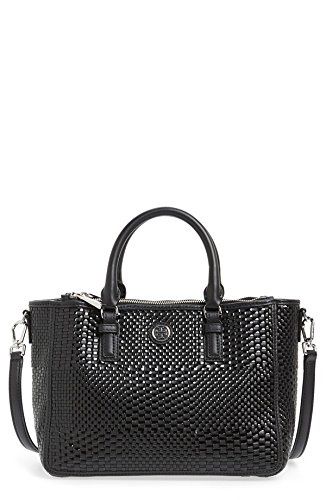 tory burch woven tote