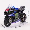 thumbnail image 3 of Maisto 1:18 2022 GP Racing Yamaha Factory Racing Team #21 #20 Die Moto GP, 3 of 5