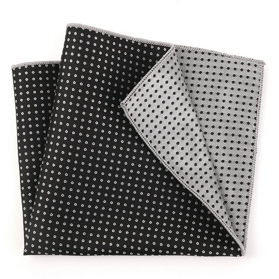 Zhuge Men's Suit Pocket Square Dots Handkerchief-10*10inch，B05
