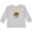 AC-Heather Grey, variant on Inktastic Mardi Gras for Girls Girls Long Sleeve Toddler T-Shirt