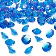 Acrylic Gemstone Diamonds (150 Count), Blue