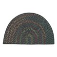 thumbnail image 1 of Colonial Mills Rug IC60ASLICESET Rustic Braided Kitchen Slice  Hunter Green - 1 ft. 6 in. x 2 ft. 6 in. - Set of 2, 1 of 1
