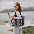 thumbnail image 4 of Zufioo Colorful Screws Pattern Hand-held Travel Bag, Waterproof Adjustable Shoulder Strap Crossbody Duffel Bag, Suitable for Work, Short trips, Sports, 4 of 8