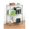 thumbnail image 2 of 14" x 24" x 30" 3 Shelf Chrome Wire Shelving Unit, 2 of 2