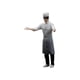 thumbnail image 4 of Figuras de chef de barbacoa pintadas a mano a escala 1/64, escenas en miniatura de tren, escala S, película Cocinero de barbacoa B, 4 of 9