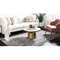 thumbnail image 4 of Unique Loom La Jolla Abstract Border Rug 10' x 13' Rectangle Gray/Silver, 4 of 10