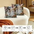 thumbnail image 6 of Cute Cat Print Pillow, Bedroom Living Room Sofa Cushion for Sofa Living Room Decoration, 18x18in (without Core), 6 of 6