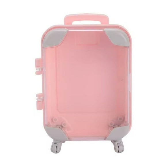 Mini maleta organizadora | Organizador con temática de viajes para objetos pequeños | Accesorio decorativo para el hogar | Decoración para habitaciones infantiles y accesorios de viaje para adultos