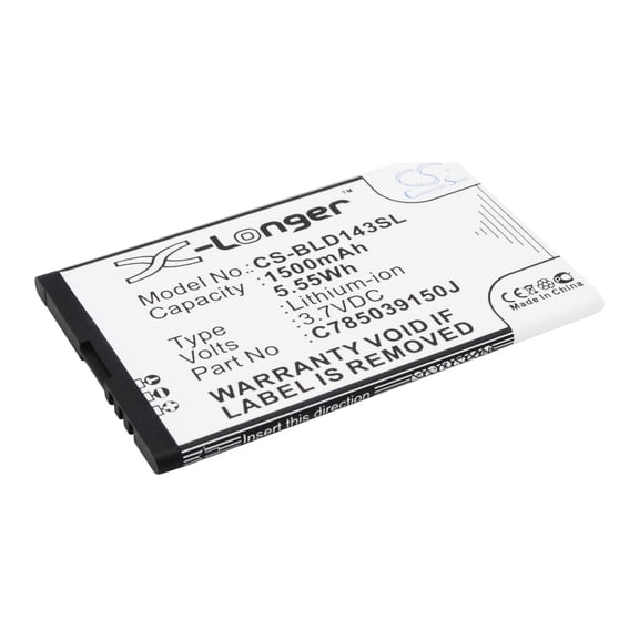 1500mAh C785039150J Battery for BLU Dash Jr 4.0 K D143K