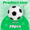 thumbnail image 2 of Hxezoc Mini Pelotas Antiestrés de Fútbol Paquete de 20 Juguetes de Espuma para Apretar, 2 of 9
