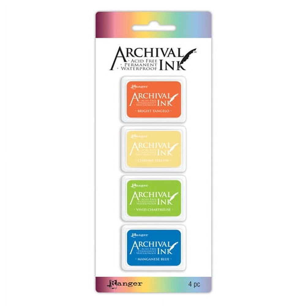 Ranger Archival Mini Ink Pads Kits 1-4 Bundle